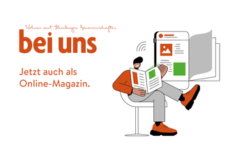 Mitgliedermagazin „bei uns“